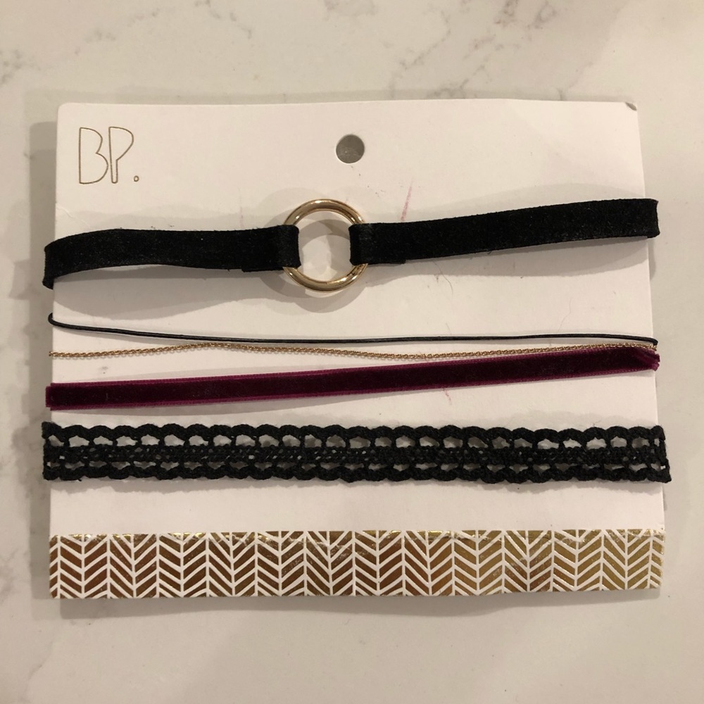 Choker Necklace Set